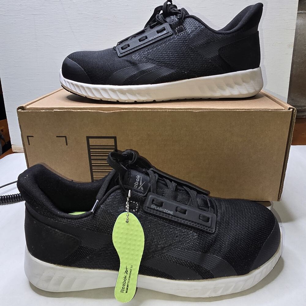 Reebok Womens Sublite Legend Work Sneaker Black Size 9.5 **Rep Box**
